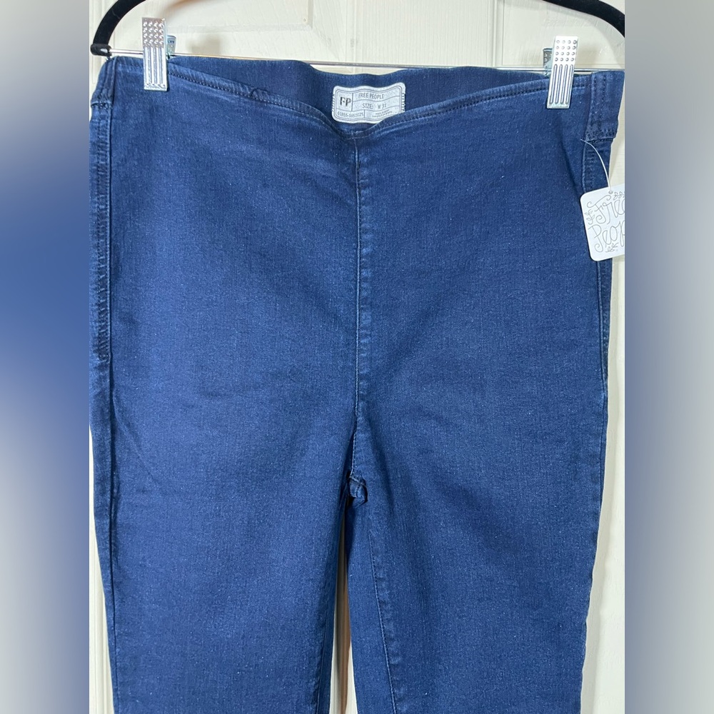 Free People Dark Blue Jeggings - Picture 2 of 7